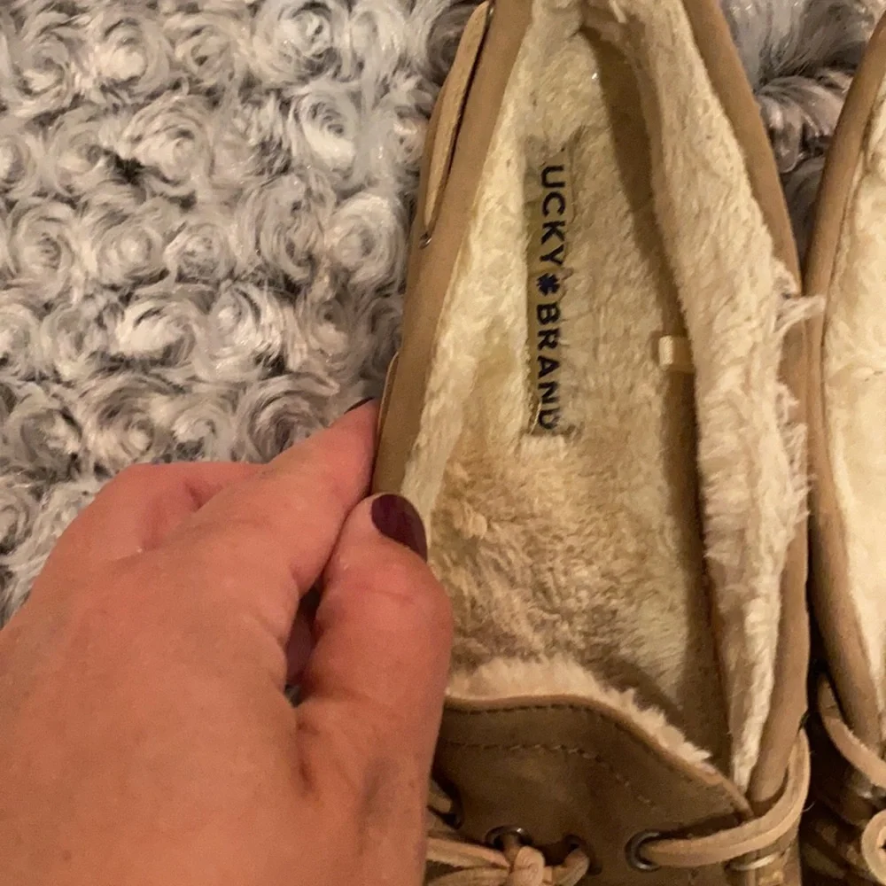 Girls Lucky Brand Moccasins Size 3 Girls